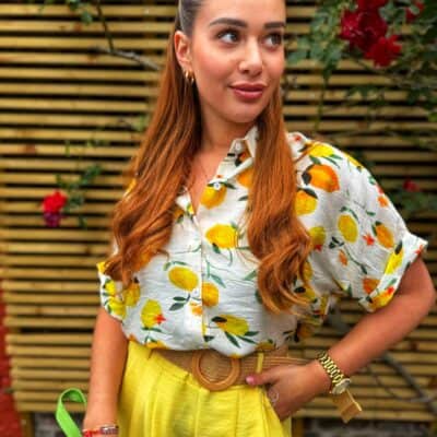 Chemise citrons 26882