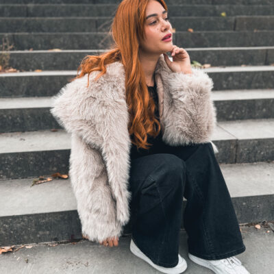 Veste fourrure 27146