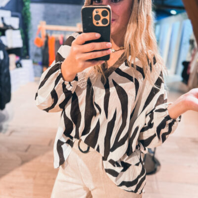 blouse zébrée 27283