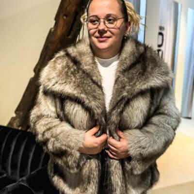 Veste fourrure 27246