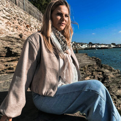 Gilet oversize 27299