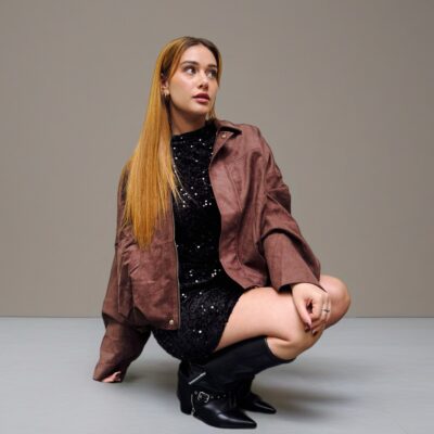 Veste daim choco 27369