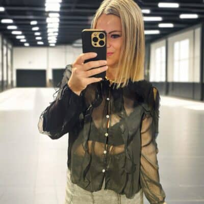 Chemisier transparent 27147