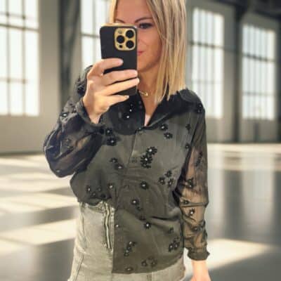 Chemise fleurs 27175