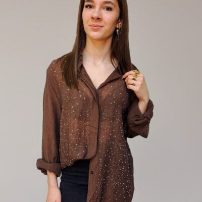 Chemise strass 27376