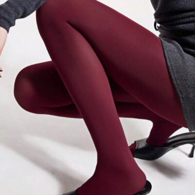 Bas collant choco ou bordeaux 27324