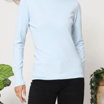 Pull col roulé 26322