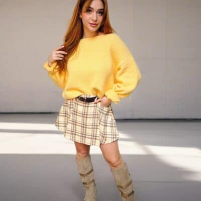 Jupe/short carreaux 27513