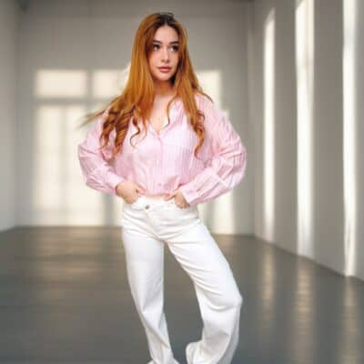 Chemisier ligné 27507