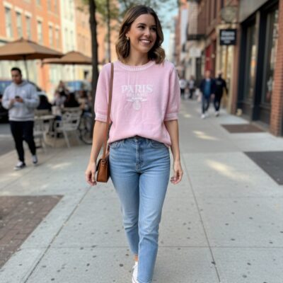 Pull manches courtes 27456