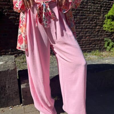 Pantalon rose 27619