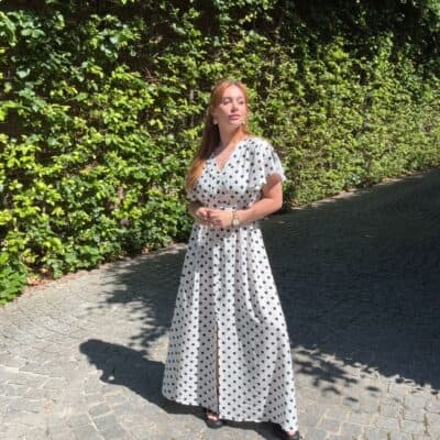Robe pois stella 27746