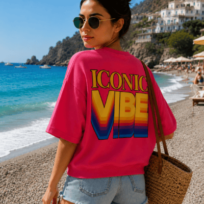 Sweat iconic manches courtes