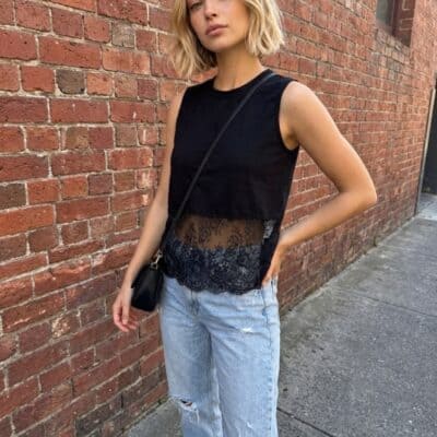 Top dentelle 27761