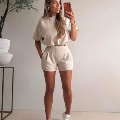 Ensemble short + t-shirt
