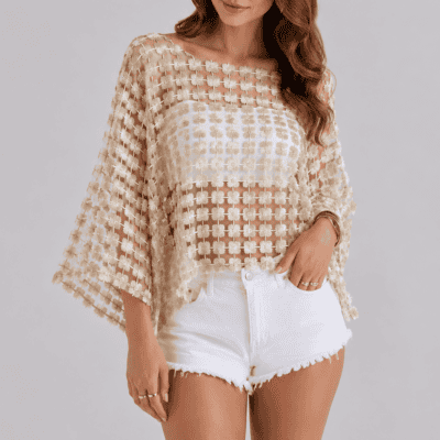 Blouse dorée 27919