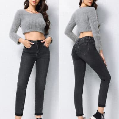 Jeans gris slim 27924