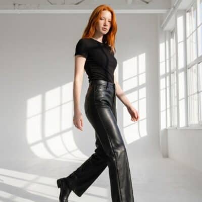 Pantalon simili 27926