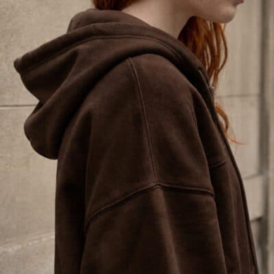 Veste daim oversize 27975