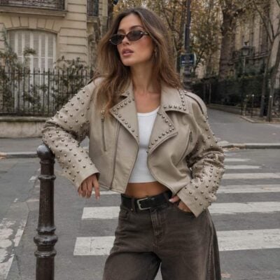Veste simili clous 27931