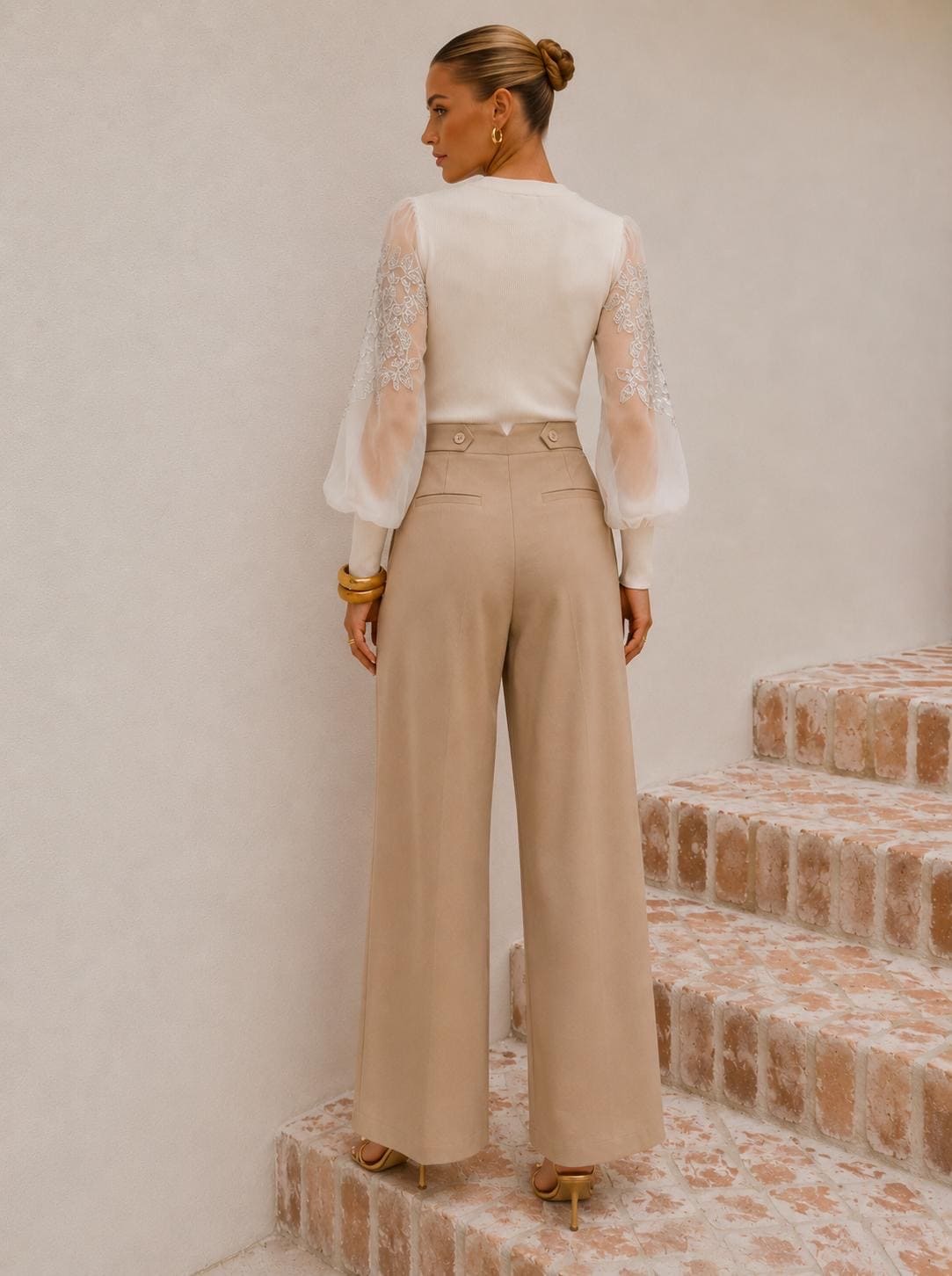 Pantalon classique 28012 – Image 8