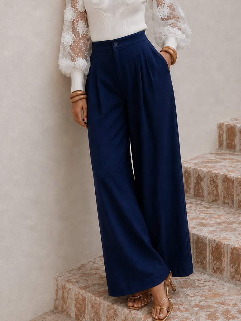 Pantalon classique 28012 – Image 3