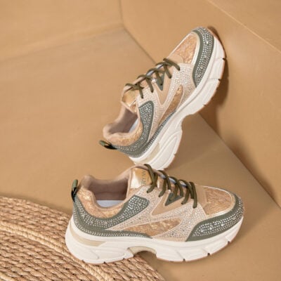 Baskets kaki 28039