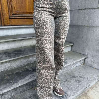 Jeans leopard 27994