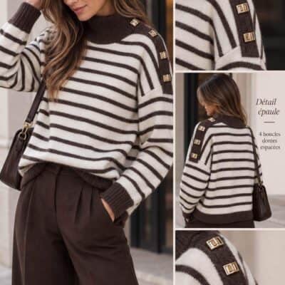 Pull ligné 28064